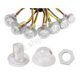 14 mm instalan el agujero 26 mm 3 LED bombilla RGB ucs1903 píxeles de luz para los juegos del parque de atracciones